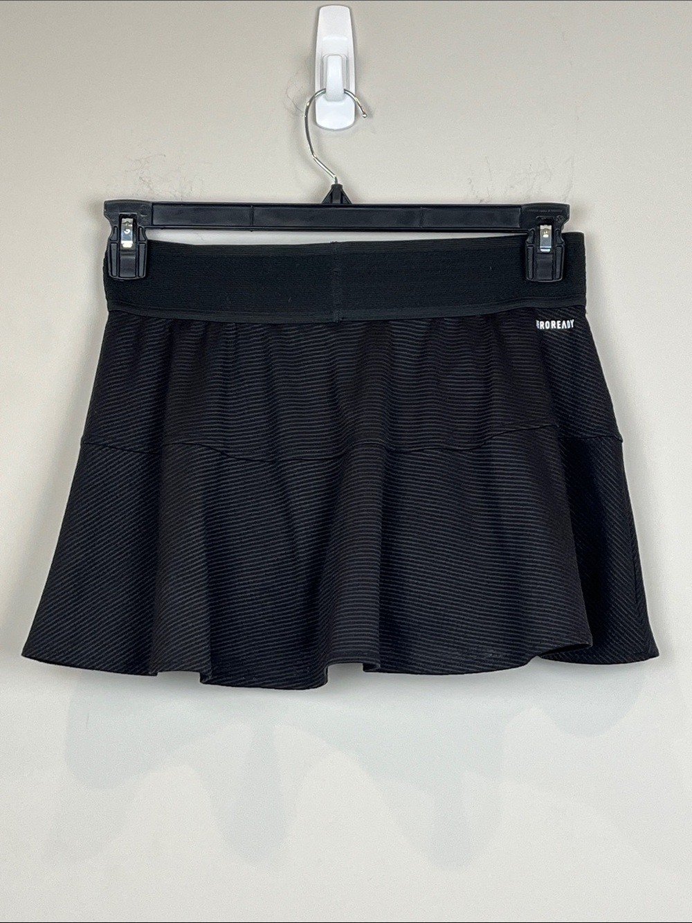 adidas Black Textured Sport Tennis Pickleball Skirt Size Medium - Picture 9 of 11